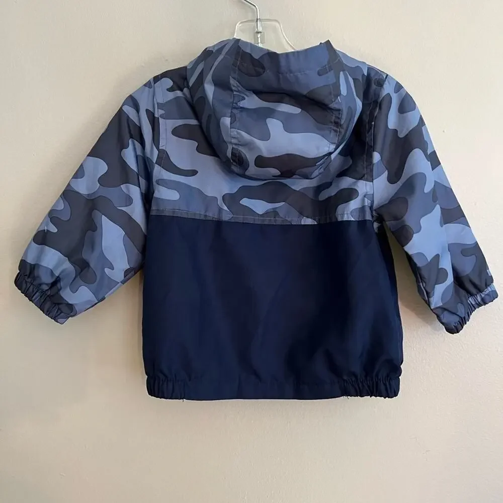 CARTERS BOYS FULL ZIP JACKET SIZE 12 MONTHS